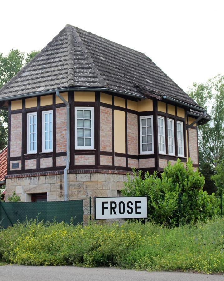 "Altes Stellwerk Frose" Am Froser See Exteriör bild