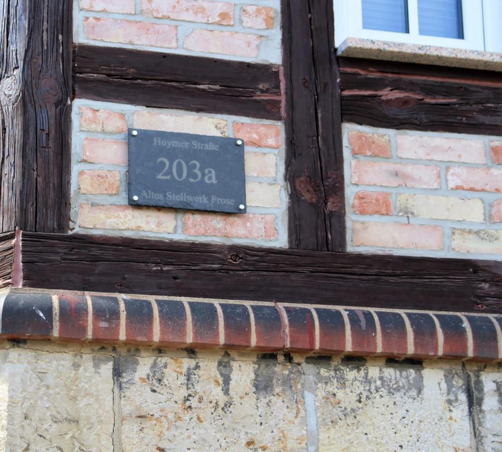 "Altes Stellwerk Frose" Am Froser See Exteriör bild